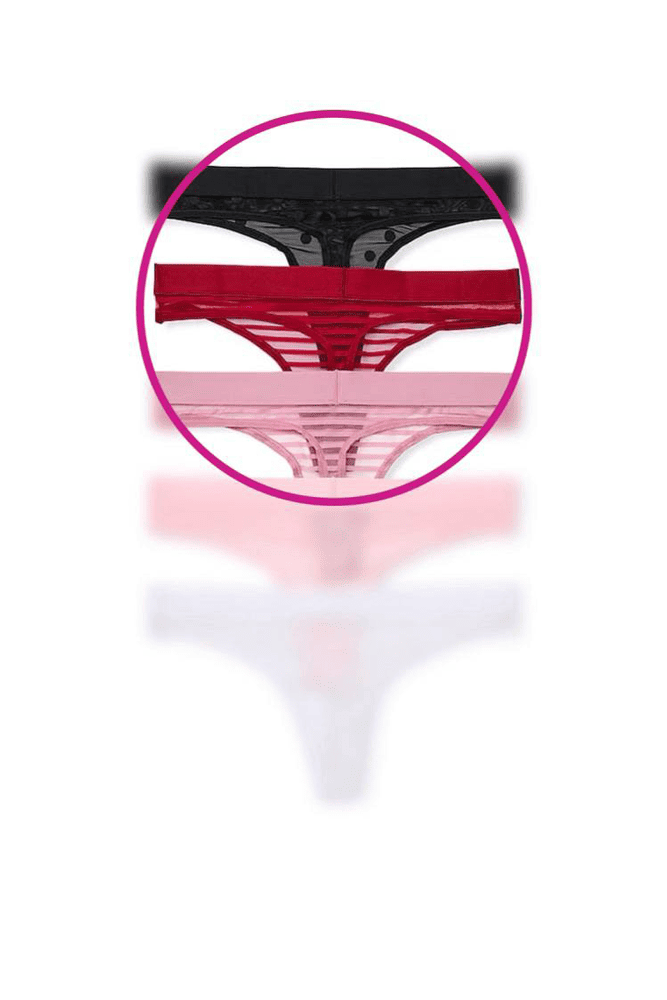 Трусики С РЕЗИНКОМ СТРИНГИ KIR MESH Victoria`s Secret