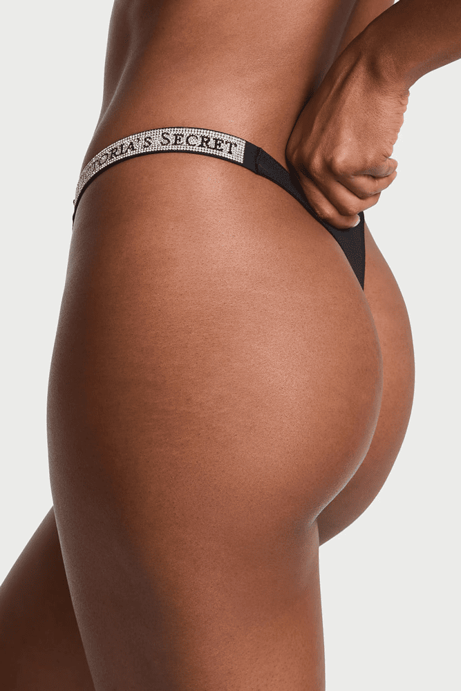 Трусики ЗІ СТРАЗАМИ СТРІНГИ BLACK VS NEW Victoria`s Secret Трусики ЗІ СТРАЗАМИ СТРІНГИ BLACK VS NEW Victoria`s Secret