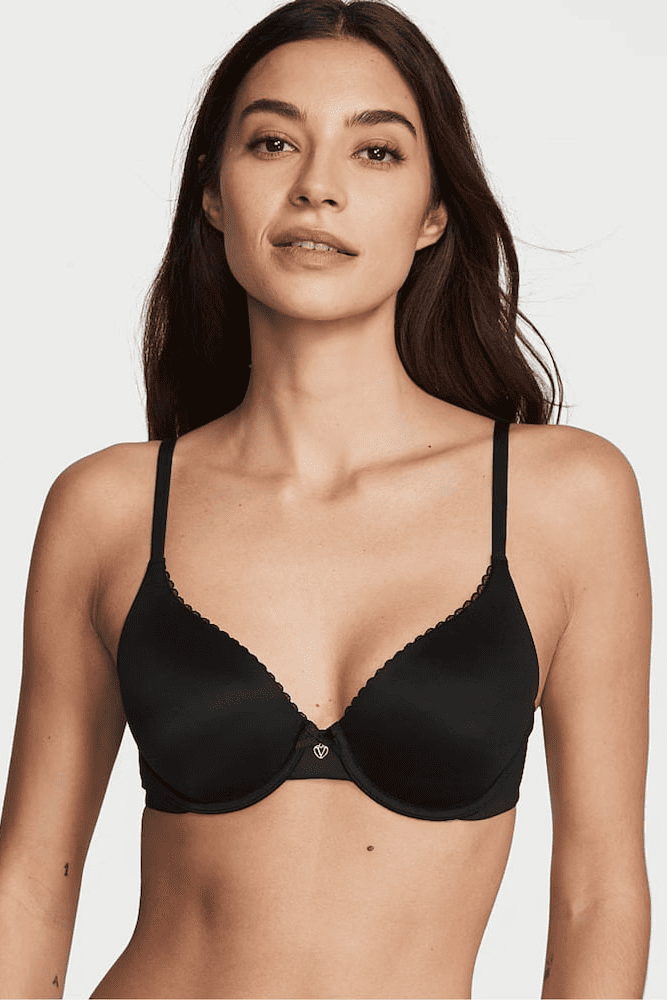 БЮСТГАЛЬТЕР БЕЗ ПУШ-АП BODY BLACK EMBR Victoria`s Secret