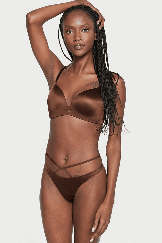 БЮСТГАЛЬТЕР БЕЗ КІСТОЧОК BROWN LUXE Victoria`s Secret БЮСТГАЛЬТЕР БЕЗ КІСТОЧОК BROWN LUXE Victoria`s Secret