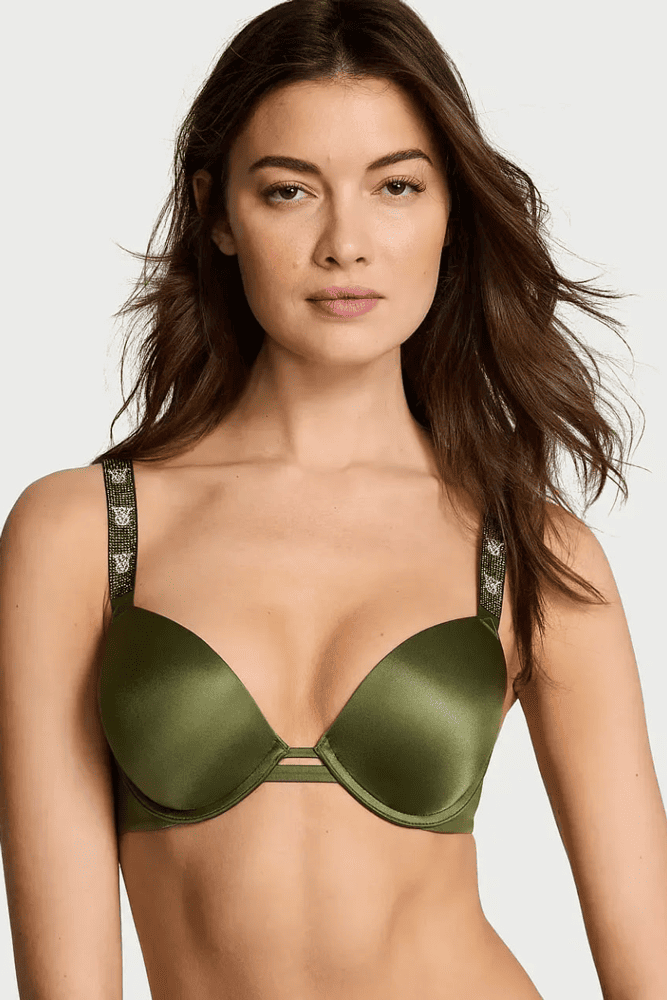 БЮСТГАЛЬТЕР ЗІ СТРАЗАМИ ПУШ-АП KHAKI VS Victoria`s Secret БЮСТГАЛЬТЕР ЗІ СТРАЗАМИ ПУШ-АП KHAKI VS Victoria`s Secret