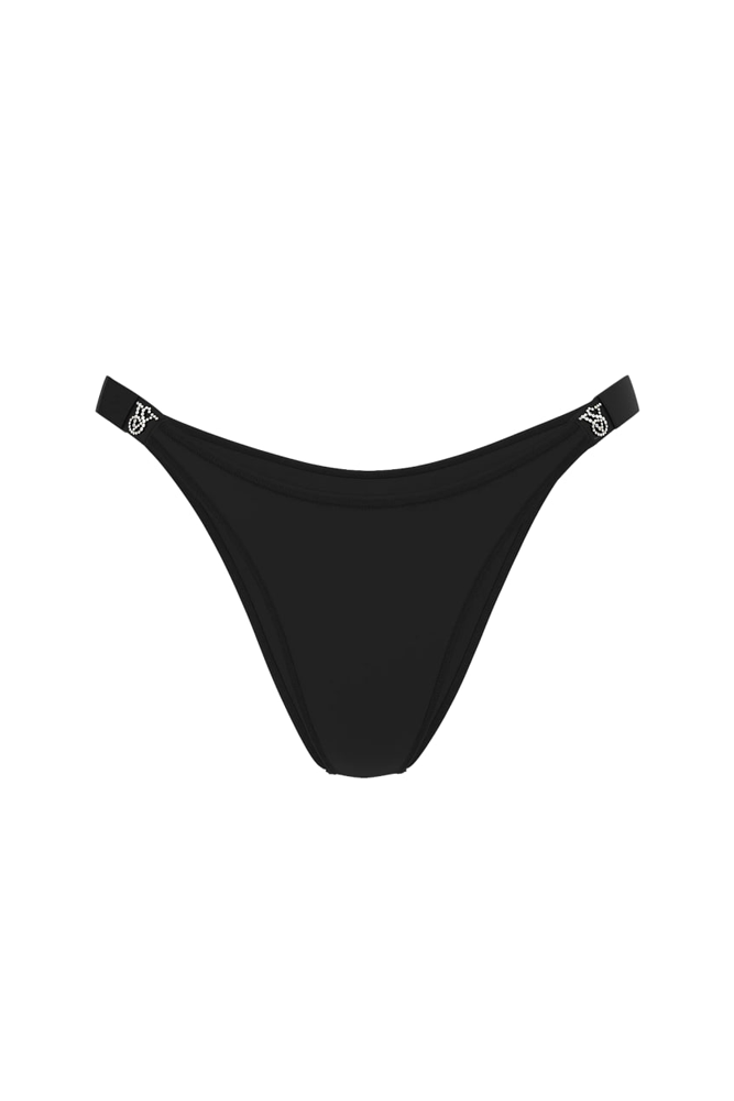 Трусики ЗІ СТРАЗАМИ БРАЗИЛІАНИ BLACK ANGEL WINGS Victoria`s Secret