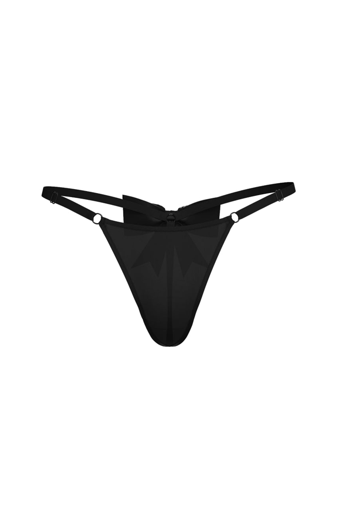 Трусики V-THONG BLACK BOW EMBL Victoria`s Secret Трусики V-THONG BLACK BOW EMBL Victoria`s Secret
