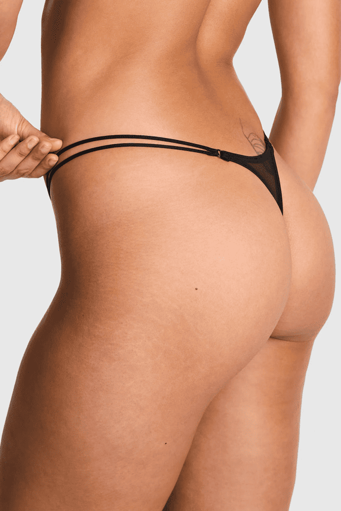 Трусики PINK СТРІНГИ BLACK STR Victoria`s Secret Трусики PINK СТРІНГИ BLACK STR Victoria`s Secret