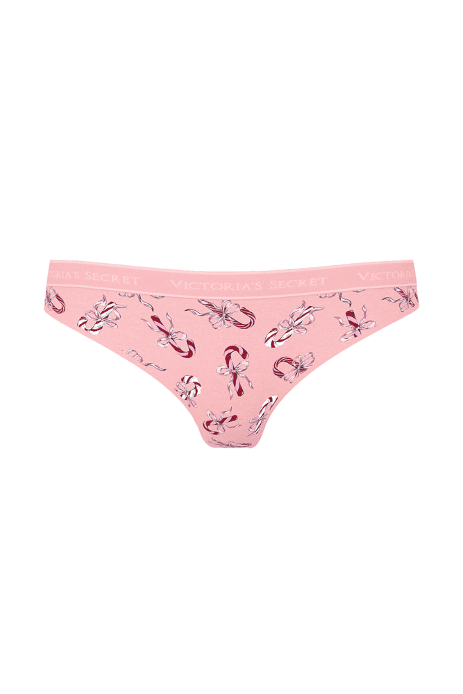 Трусики З РЕЗИНКОЮ СТРІНГИ PINK CANDY CANE Victoria`s Secret