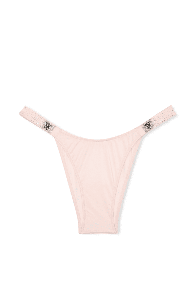 Трусики ЗІ СТРАЗАМИ БРАЗИЛІАНИ PUREST PINK VS OMBRE Victoria`s Secret