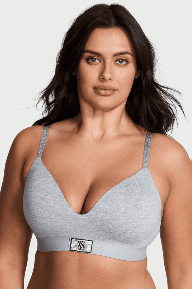 БЮСТГАЛЬТЕР БЕЗ КІСТОЧОК GREY EMBL Victoria`s Secret БЮСТГАЛЬТЕР БЕЗ КІСТОЧОК GREY EMBL Victoria`s Secret