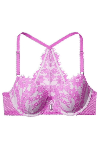БЮСТГАЛЬТЕР БЕЗ ПУШ-АП ANGELS VIOLET FLORAL LACE Victoria`s Secret