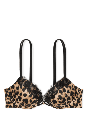 БЮСТГАЛЬТЕР ПУШ-АП LEO PRINT LACE Victoria`s Secret
