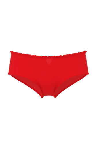 Трусики БАВОВНЯНІ БРАЗИЛІАНИ РУБЧИК RED BOW BACK Victoria`s Secret
