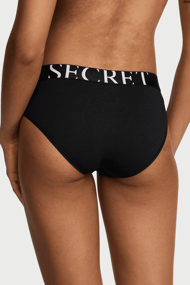 Трусики З РЕЗИНКОЮ БРАЗИЛІАНИ BLACK VS LOGO Victoria`s Secret Трусики З РЕЗИНКОЮ БРАЗИЛІАНИ BLACK VS LOGO Victoria`s Secret
