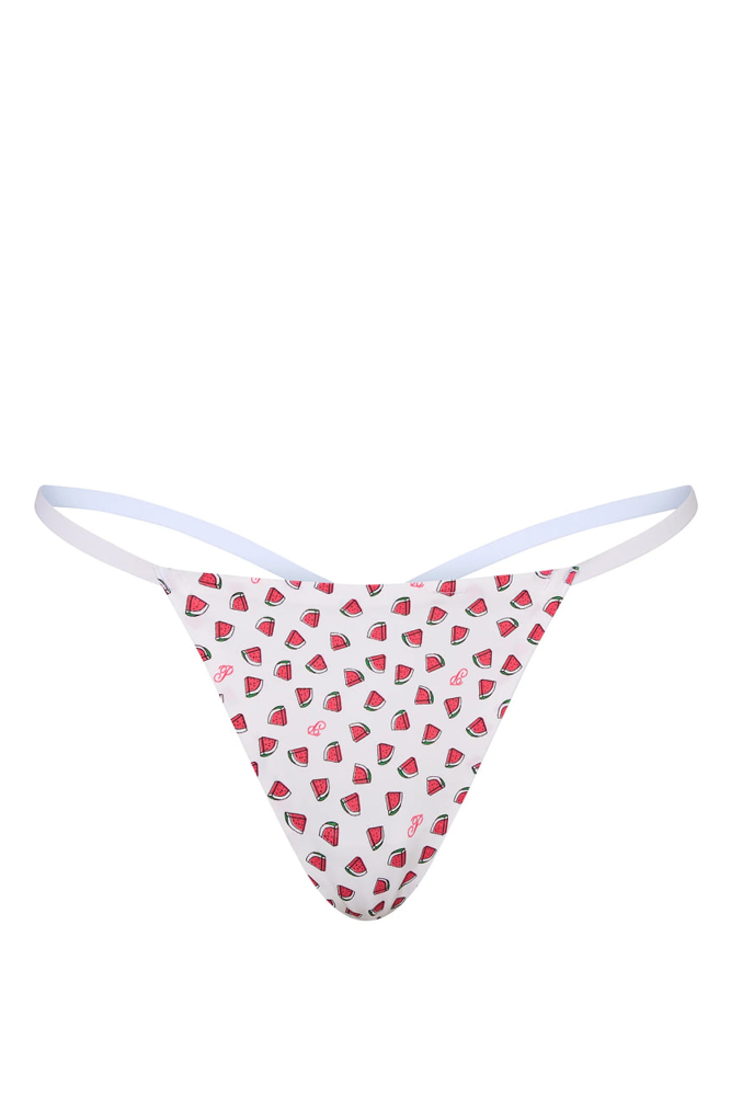 Трусики БЕЗШОВНІ СТРІНГИ WHITE WATERMELON V-TH Victoria`s Secret