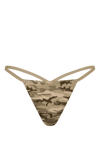 Трусики БЕЗШОВНІ СТРІНГИ MILITARY V-TH Victoria`s Secret