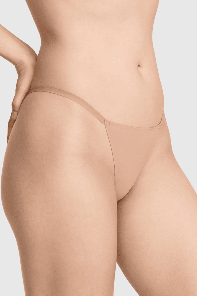 Трусики БЕЗШОВНІ СТРІНГИ NUDE V-TH Victoria`s Secret