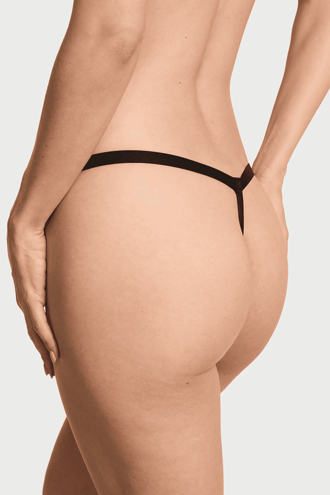 Трусики БАНДАЖНІ BLACK EMBL TIGER Victoria`s Secret Трусики БАНДАЖНІ BLACK EMBL TIGER Victoria`s Secret