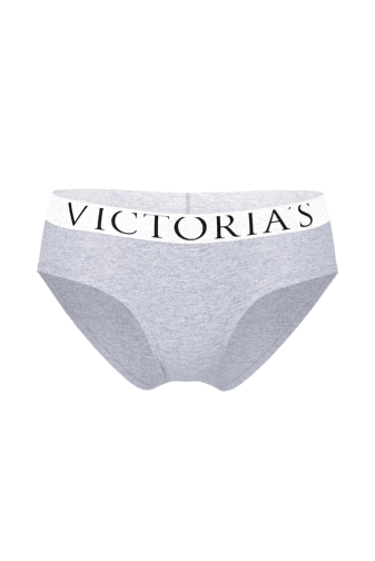 Трусики З РЕЗИНКОЮ БРАЗИЛІАНИ GREY VS LOGO Victoria`s Secret