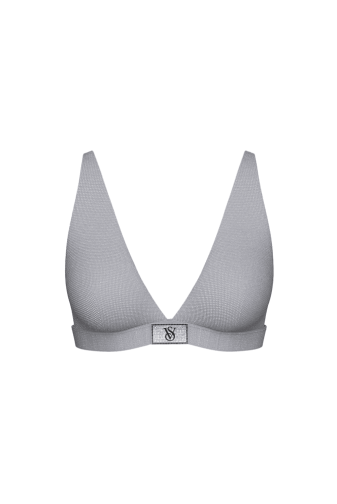 БЮСТГАЛЬТЕР ЗІ СТРАЗАМИ БЕЗ ПУШ-АП GREY EMBL Victoria`s Secret
