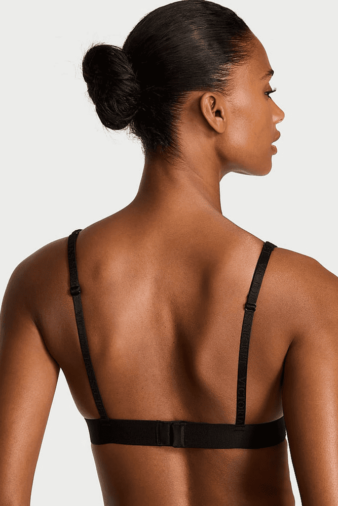 БЮСТГАЛЬТЕР ЗІ СТРАЗАМИ БЕЗ ПУШ-АП BLACK EMBL Victoria`s Secret БЮСТГАЛЬТЕР ЗІ СТРАЗАМИ БЕЗ ПУШ-АП BLACK EMBL Victoria`s Secret