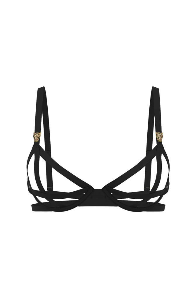 БЮСТГАЛЬТЕР БАНДАЖНИЙ BLACK TIGER Victoria`s Secret