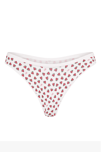Трусики PINK СТРІНГИ WHITE WATERMELON SEAMLESS Victoria`s Secret