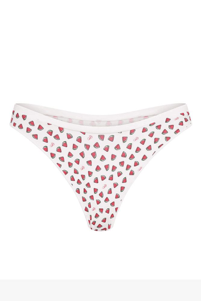 Трусики PINK СТРІНГИ WHITE WATERMELON SEAMLESS Victoria`s Secret