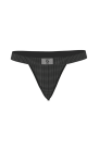 Трусики ЗІ СТРАЗАМИ V-THONG BLACK  EMBL Victoria`s Secret