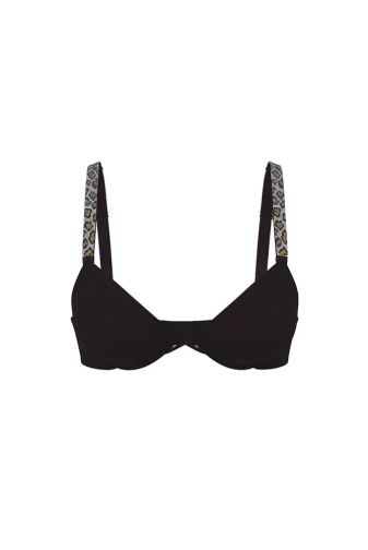 БЮСТГАЛЬТЕР ЗІ СТРАЗАМИ ПУШ-АП BROWN PRINT Victoria`s Secret