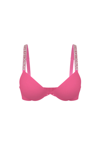БЮСТГАЛЬТЕР ЗІ СТРАЗАМИ ПУШ-АП HOT NEW PINK Victoria`s Secret