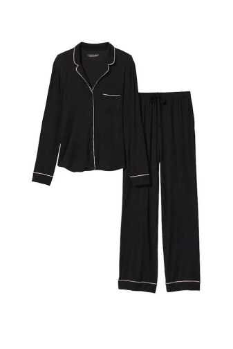 ПІЖАМА МОДАЛ ДОВГА BLACK Victoria`s Secret