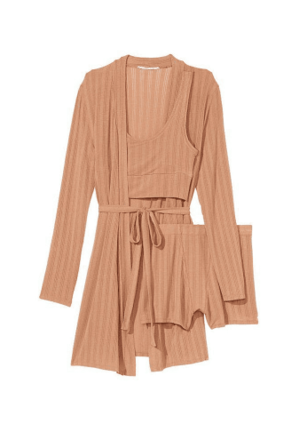 ПІЖАМА МОДАЛ КОРОТКА NUDE RIBBED Victoria`s Secret