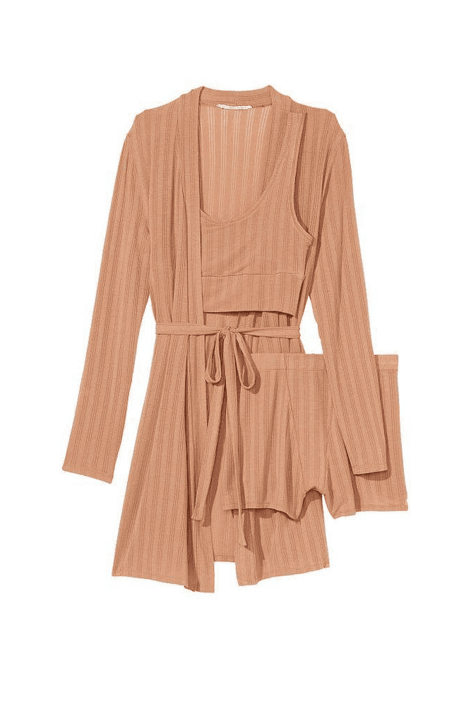 ПІЖАМА МОДАЛ КОРОТКА NUDE RIBBED Victoria`s Secret