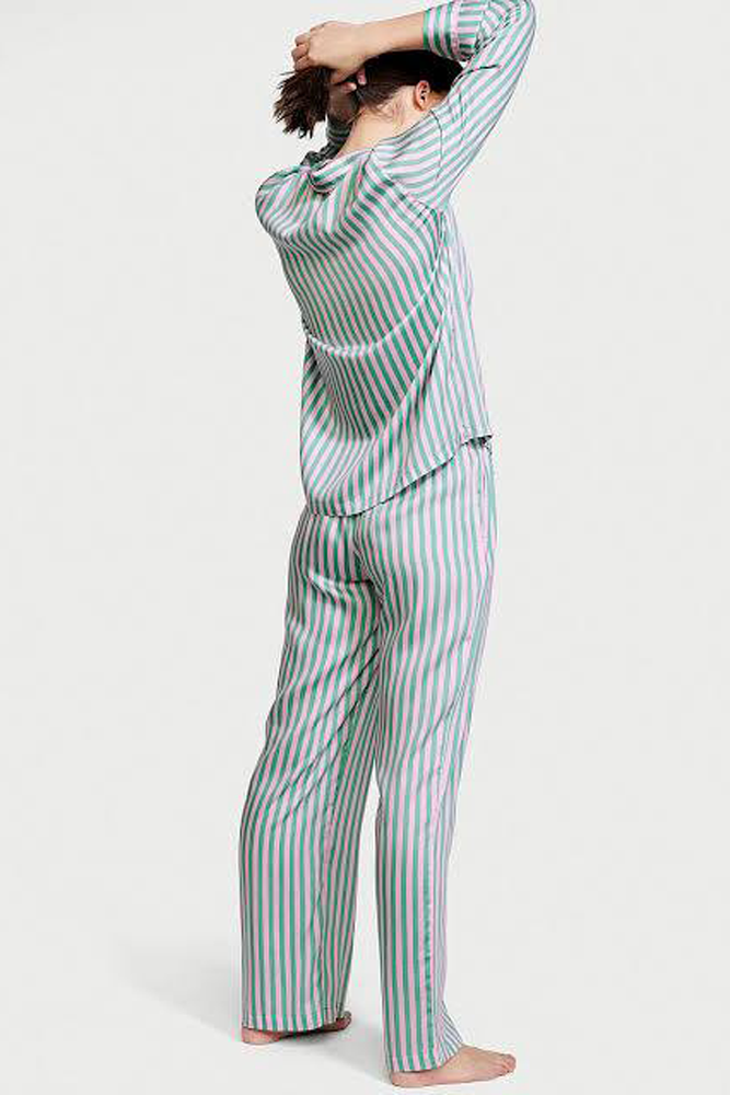ПІЖАМА САТИН ДОВГА STRIPE TENCEL Victoria`s Secret ПІЖАМА САТИН ДОВГА STRIPE TENCEL Victoria`s Secret