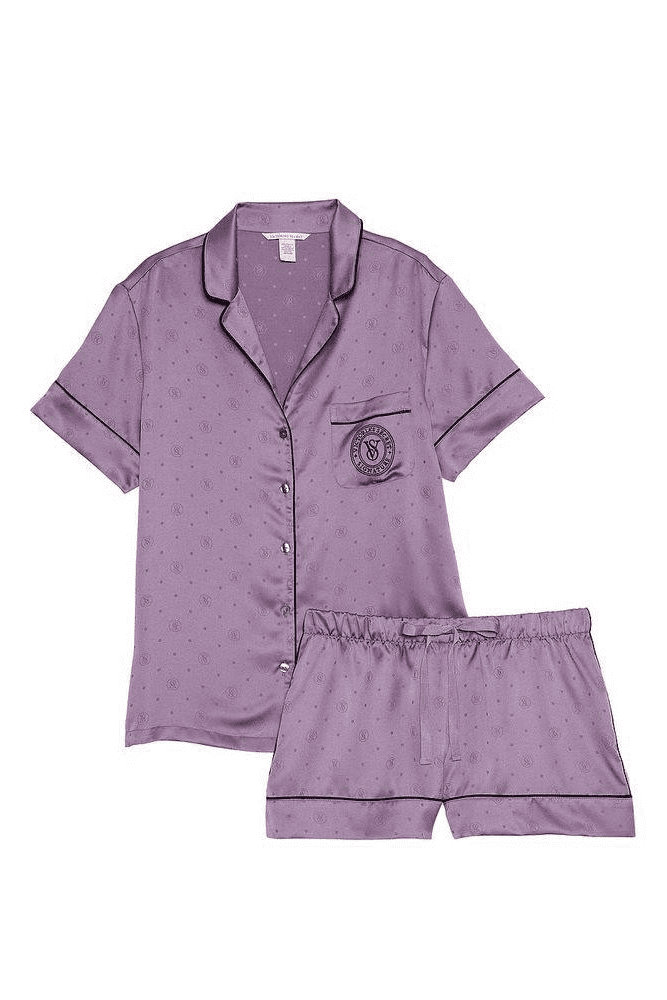ПІЖАМА САТИН КОРОТКА PLUM LOGO Victoria`s Secret
