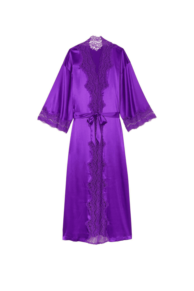 ХАЛАТ САТИНОВИЙ PURPLE LACE Victoria`s Secret