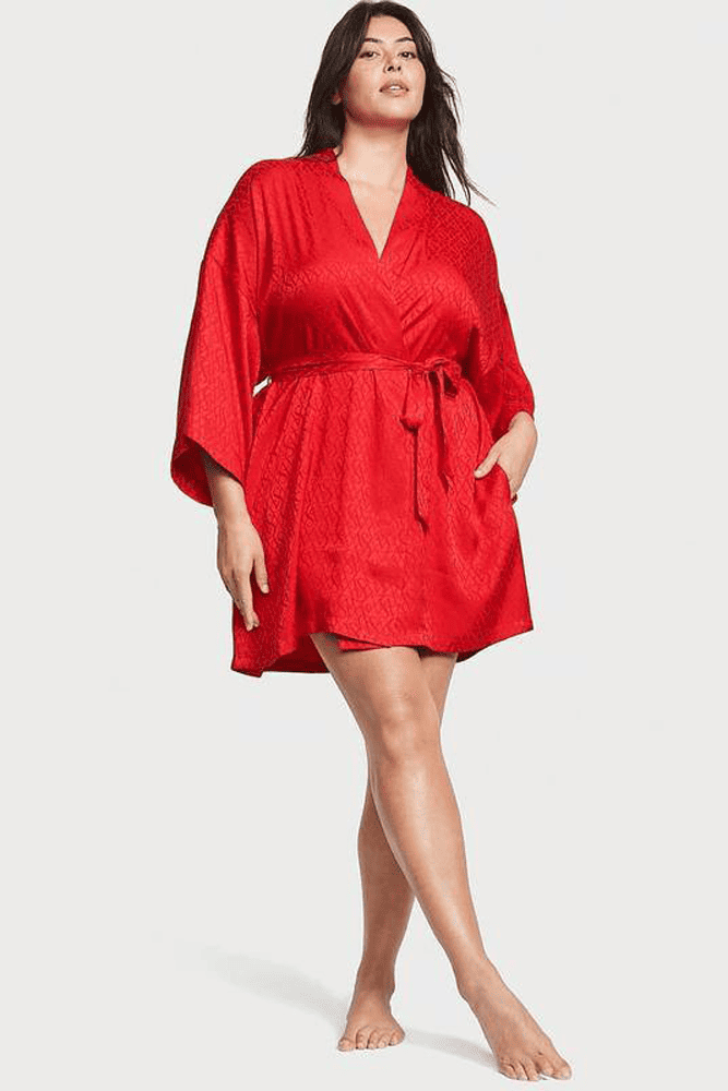 ХАЛАТ САТИНОВИЙ RED ICON Victoria`s Secret ХАЛАТ САТИНОВИЙ RED ICON Victoria`s Secret