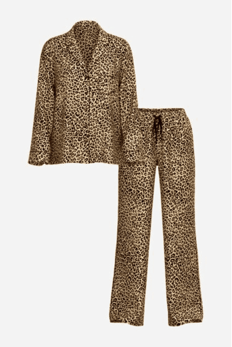 ПІЖАМА ФЛАНЕЛЬ ДОВГА LEOPARD Victoria`s Secret