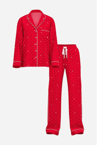 ПИЖАМА ФЛАНЕЛЬ ДЛИННАЯ RED DOT Victoria`s Secret