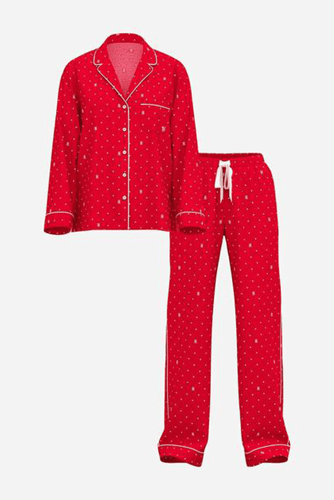 ПІЖАМА ФЛАНЕЛЬ ДОВГА RED DOT Victoria`s Secret