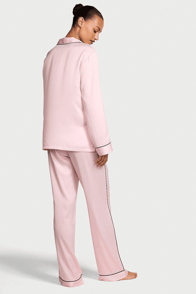 ПІЖАМА САТИН ДОВГА ANGEL PINK COLLAR EMBR Victoria`s Secret ПІЖАМА САТИН ДОВГА ANGEL PINK COLLAR EMBR Victoria`s Secret