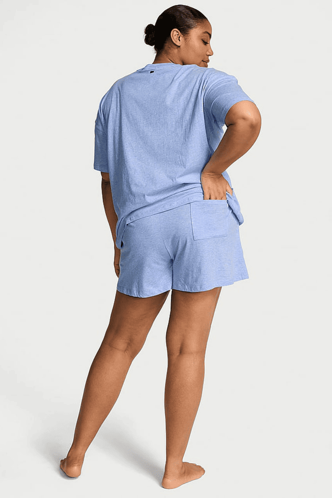 ПІЖАМА БАВОВНА КОРОТКА BLUE T-SHIRT Victoria`s Secret ПІЖАМА БАВОВНА КОРОТКА BLUE T-SHIRT Victoria`s Secret