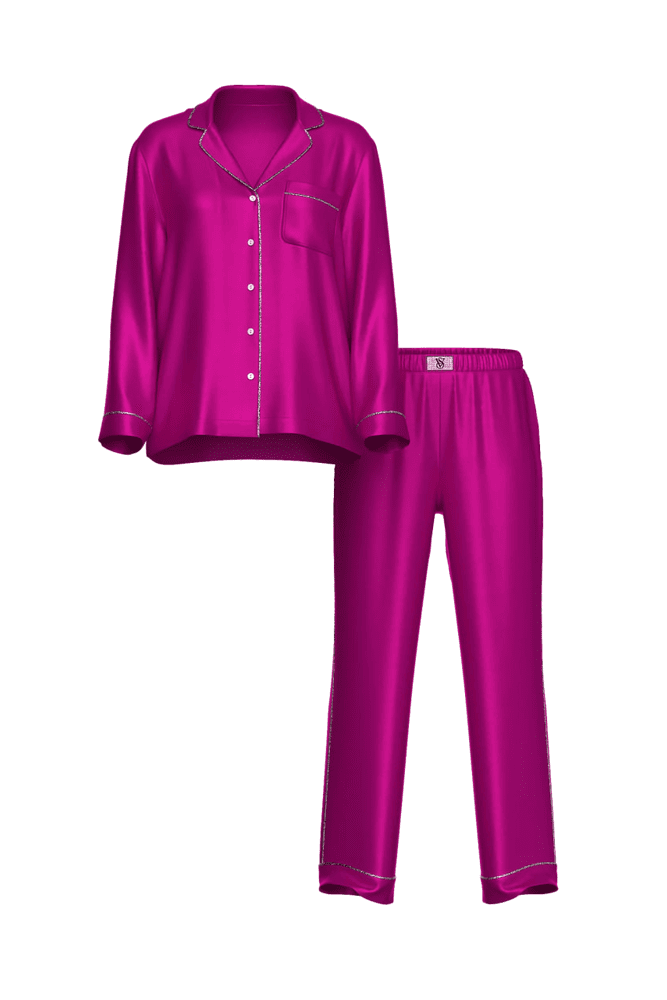 ПІЖАМА САТИН ДОВГА FUCHSIA EMBL Victoria`s Secret