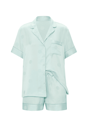 ПІЖАМА САТИН КОРОТКА MINT COLLAR EMBR Victoria`s Secret