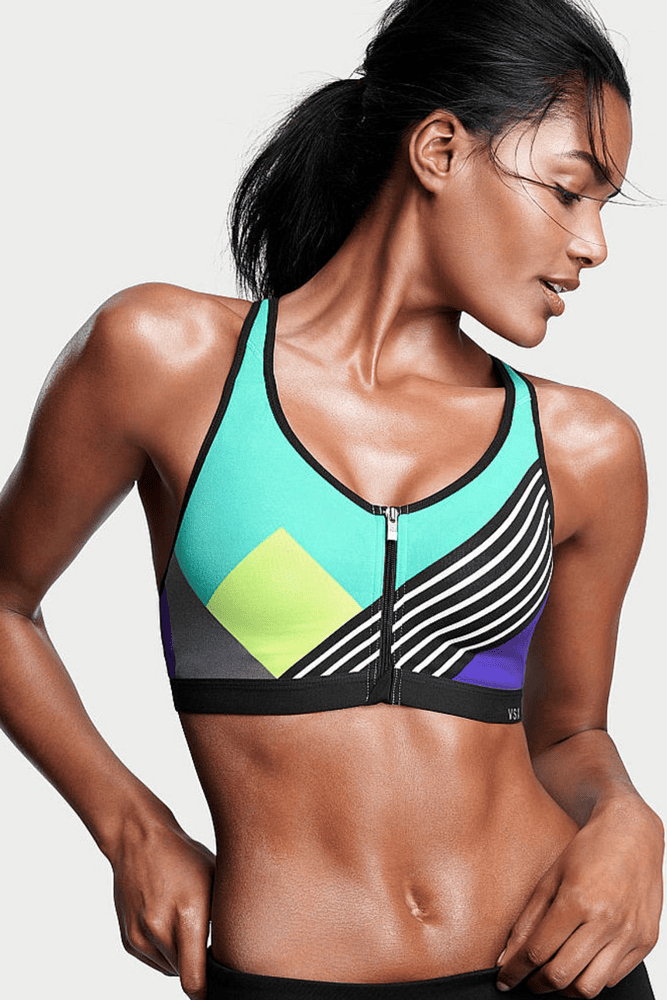 СПОРТИВНИЙ ТОП НА ЗАМКУ VIOLET PRINT Victoria`s Secret
