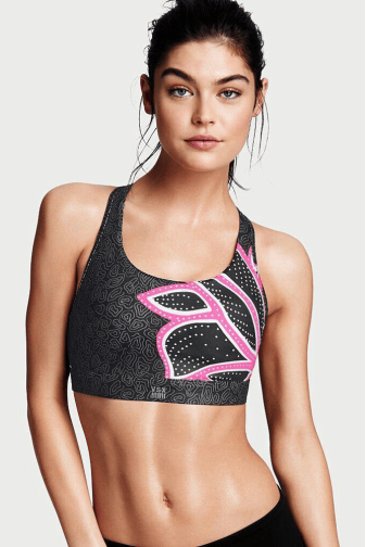 СПОРТИВНИЙ ТОП FLOWER GREY Victoria`s Secret