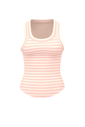 МАЙКА PINK STRIPE RIBBED Victoria`s Secret