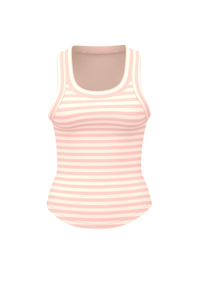 МАЙКА PINK STRIPE RIBBED Victoria`s Secret