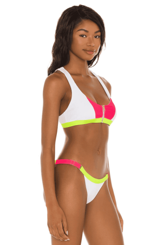 КУПАЛЬНИК WHITE RIBBED BEACH BUNNY