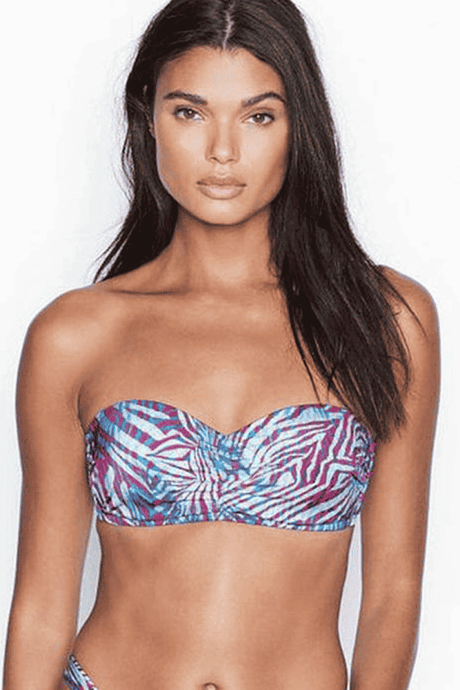 КУПАЛЬНИК БАНДО BLUE PALM Victoria`s Secret КУПАЛЬНИК БАНДО BLUE PALM Victoria`s Secret