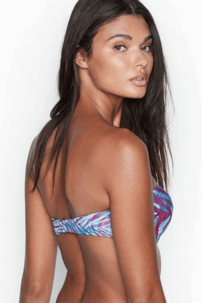 КУПАЛЬНИК БАНДО BLUE PALM Victoria`s Secret КУПАЛЬНИК БАНДО BLUE PALM Victoria`s Secret