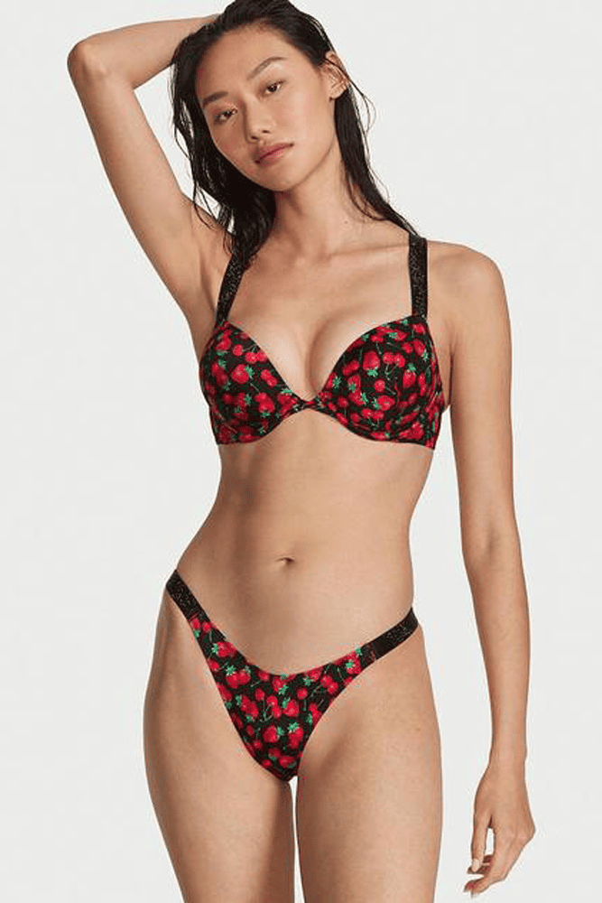 КУПАЛЬНИК ЗІ СТРАЗАМИ ПОДВІЙНИЙ ПУШ-АП BERRY MIX Victoria`s Secret КУПАЛЬНИК ЗІ СТРАЗАМИ ПОДВІЙНИЙ ПУШ-АП BERRY MIX Victoria`s Secret